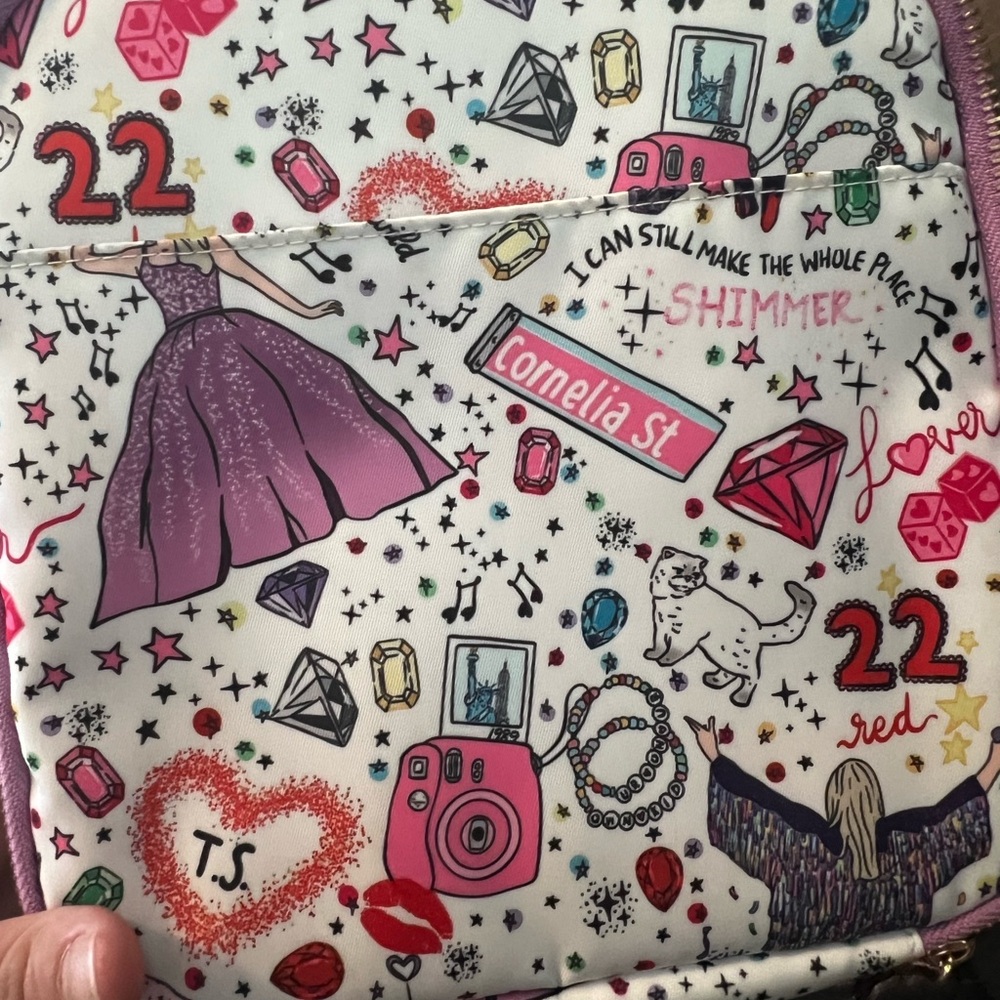 Taylor Swift Colorful Graphic Lunchbox